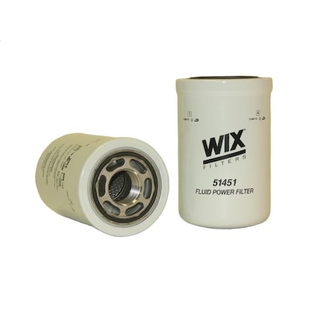 Wix Filters Hyd Filter, 51451 51451
